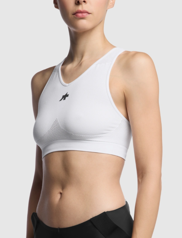 Women'S Cropped Tank Skin Layer P1 White Series