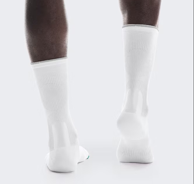 Elite Run Sock High Unisex White / Ivory