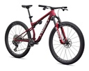 Bicicleta Specialized Epic 9 Gloss Red Tint Pearl Edge Fade / Metallic White Silver