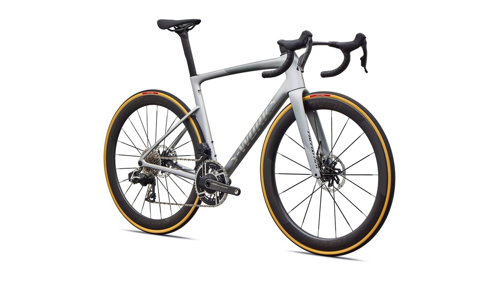 Bicicleta Specialized S-Works Tarmac SL9 Silver Dust / Gloss Chrome