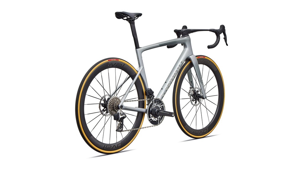 Bicicleta Specialized S-Works Tarmac SL9 Silver Dust / Gloss Chrome