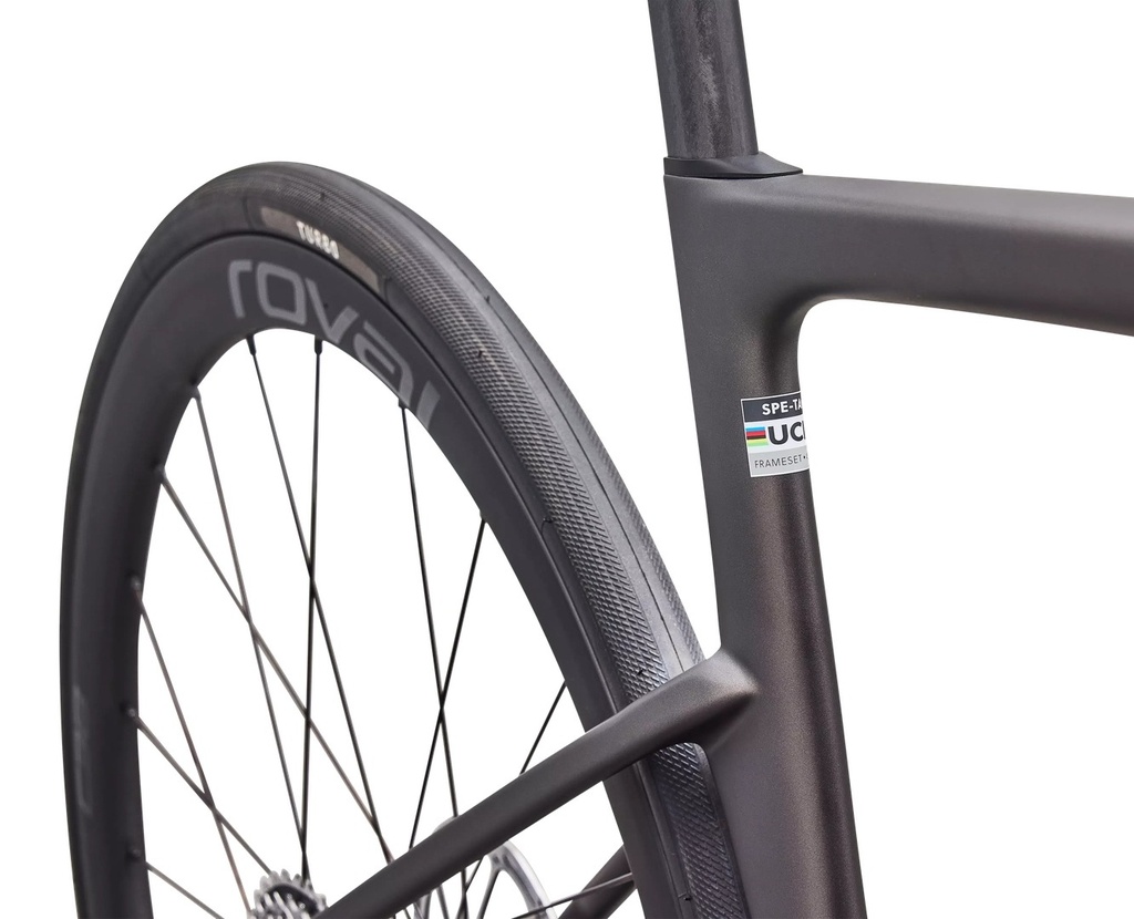 Bicicleta Specialized Tarmac SL9 Expert AXS Satin Smoke Metallic / Silver Dust