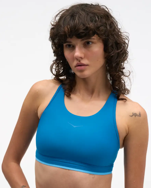 Sujetador W Hupana Sports Bra Removable Cup Night Glow Blue