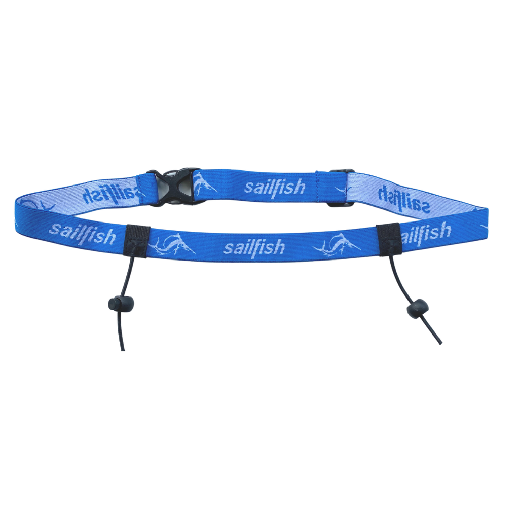 Racenumberbelt Blue/White