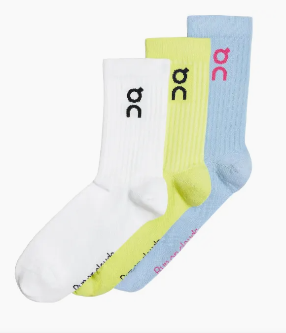 Logo Sock 3-Pack Unisex Zest / Stratosphere