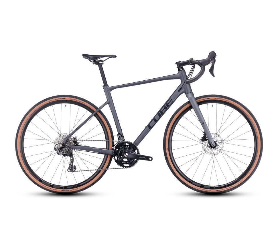 Bicicleta Cube Nuroad Race grey´n´black