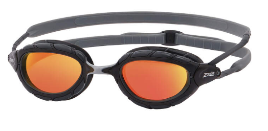 Gafas Zoggs Predator Titanium grey black mirror