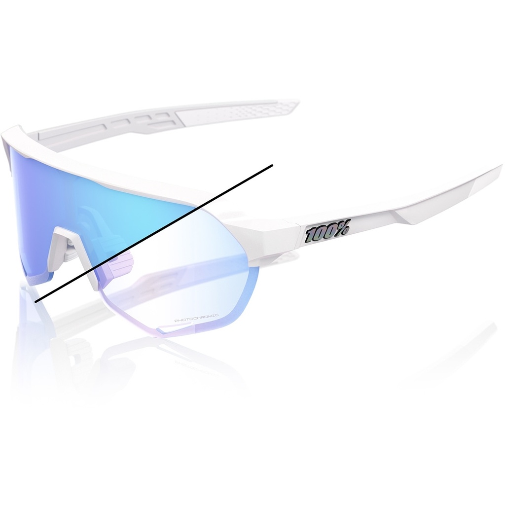 Gafas S2 Bastille LE Pearl White Glitter Blue Mirror Photochromic