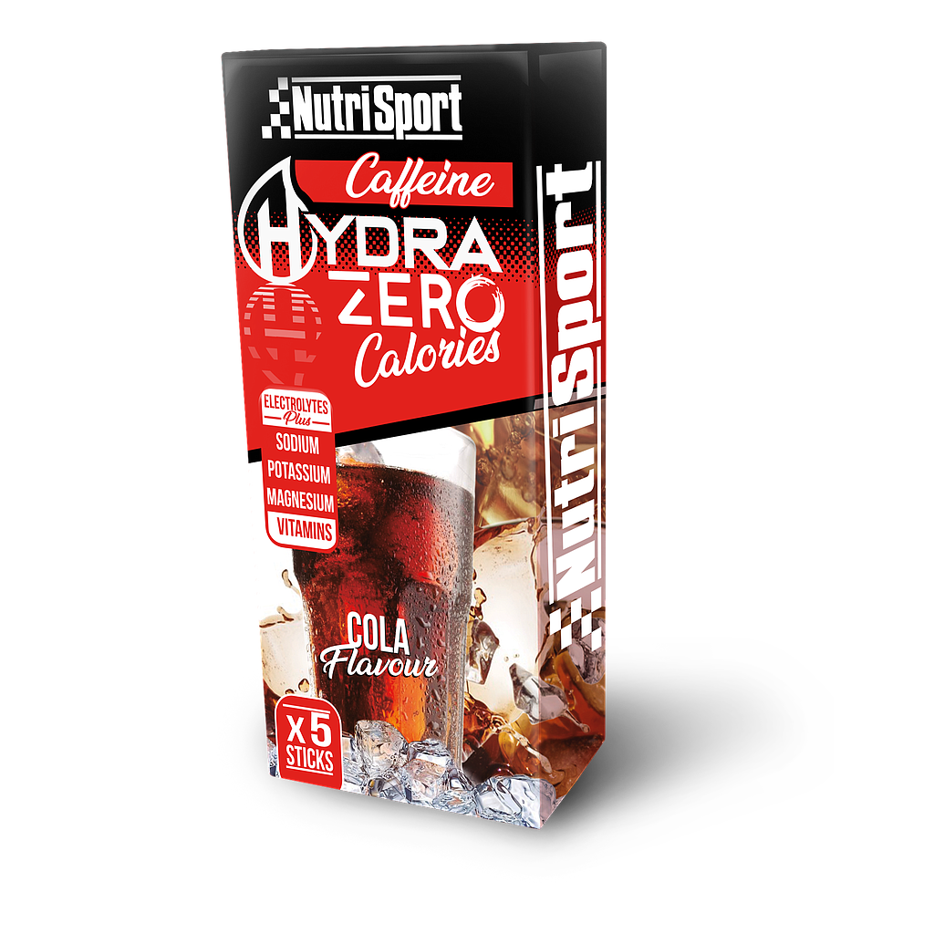 HYDRAZERO calories COLA caffeine