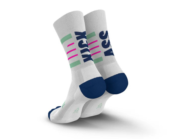 CALCETINES INCYLENCE ULTRALIGHT KICKASS V2 WHITE PINK