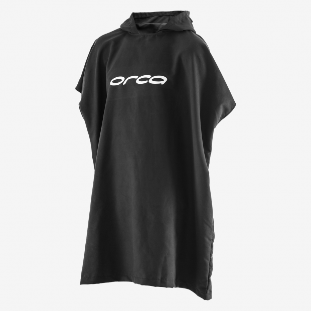 PONCHO ORCA TOWEL BLACK