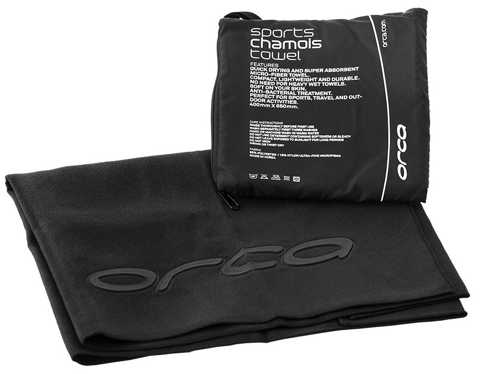 SPORT CHAMOIS TOWEL BK