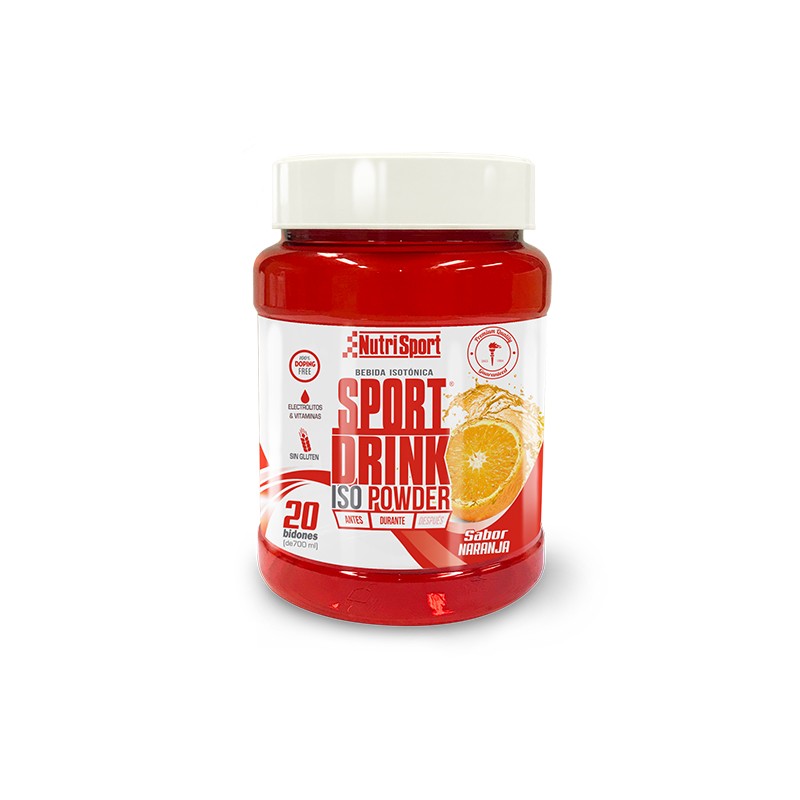 SPORTDRINK ISO POWER NARANJA BOTE 1020g