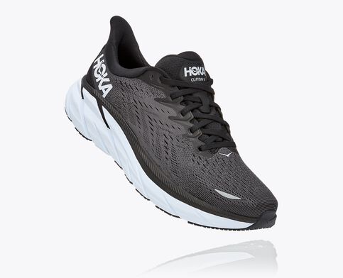 Zapatillas HOKA CLIFTON 8 BLACK/WHITE