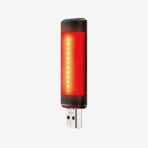 [FP1358U10OS] Lumacell USB Rear Light BK
