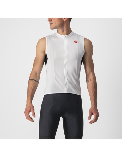 Maillot Castelli Hombre Entrata VI sin mangas MarfilNeg clRj