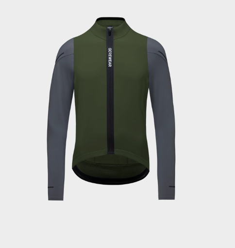 SpinshiftThermoLSleeve Jersey Men utilitygreen/labgraphite