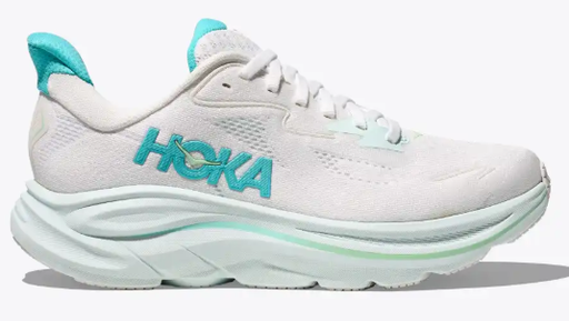 Zapatilla HOKA W CLIFTON 10 White/Cielo Blue