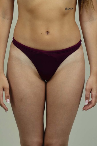 Bañador Mujer Odeclas Tanga Cabernet