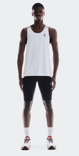 Performance Tank Men White / Silver