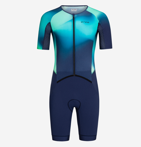 Athlex Aero Men's Race Suit V2 Green Print