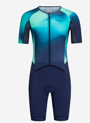 Athlex Aero Men's Race Suit V2 Green Print