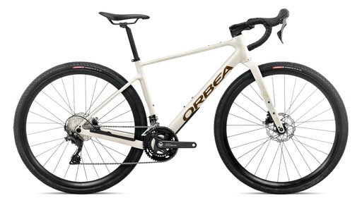 Bicicleta Orbea Terra H40 TERRA H40 Ivory White - Metallic Olive Green