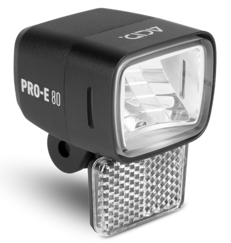 [93968] ACID Luz delantera para e-bike PRO-E 80 X-Connect