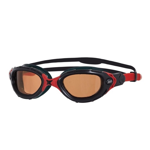 [328847] Gafas Zoggs Predator Flex Polarized Ultra Black/Red