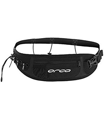 [FVAG0001] RACE BELT W/ZIP POCKET BK