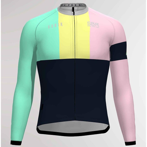 SBR MAILLOT MANGA LARGA CX PRO UNISEX PASTIS