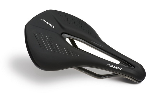 [27116-1703] SW POWER CARBON SADDLE BLK 143