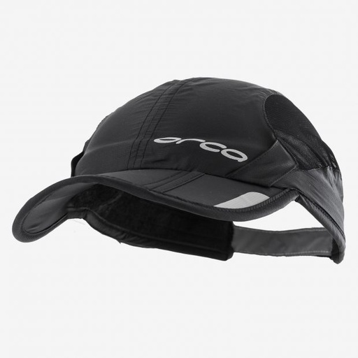 UNISEX CAP W/FOLD Black