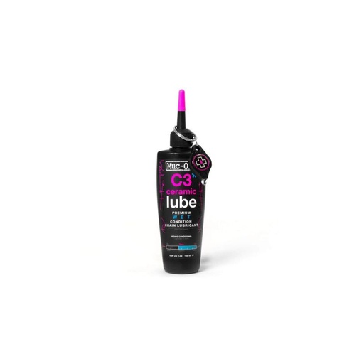 [227039] ACEITERA MUC-OFF C3 CLIMA HUMEDO CERAMICO 120 ml (C3 CERAMIC LUBE PREMIUM WET)